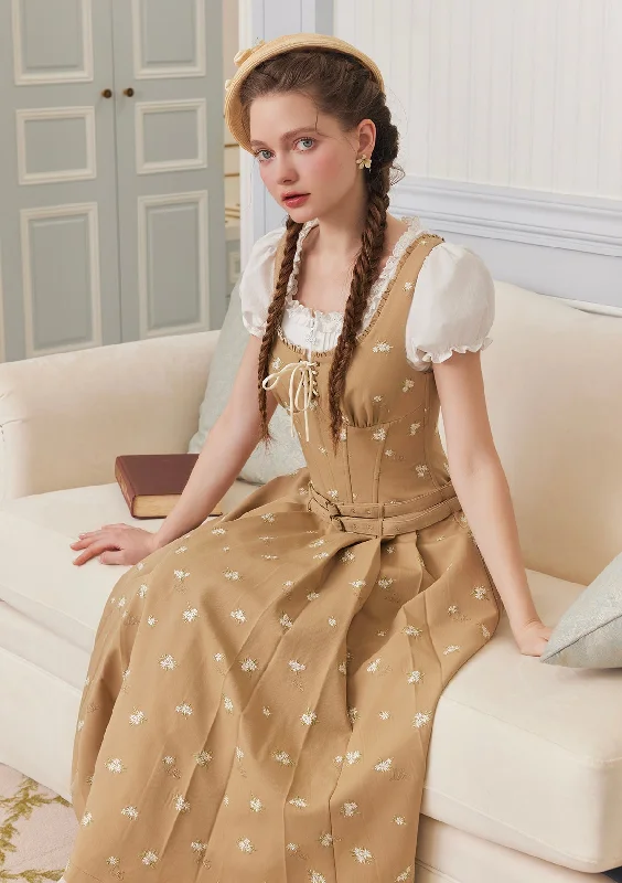 Limited Availability Flower Diary Corset Dress