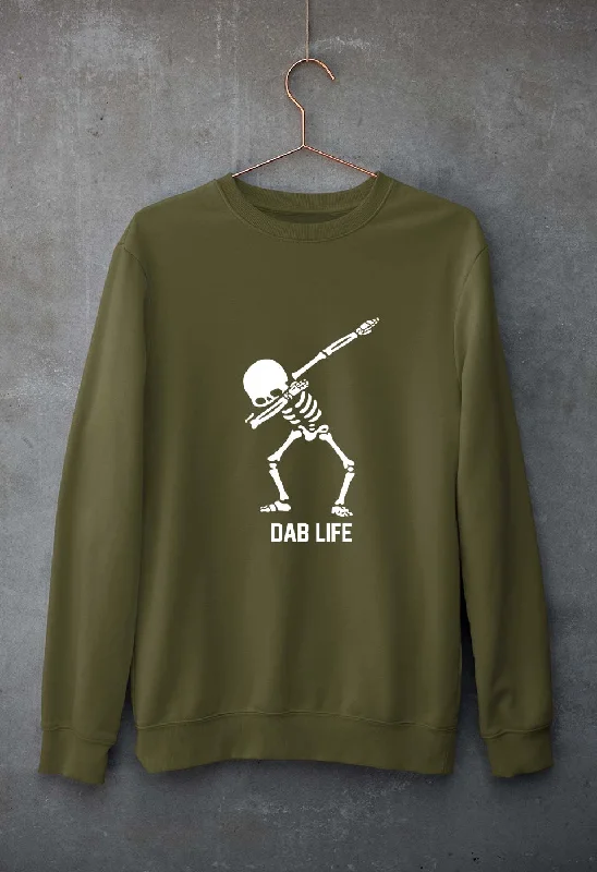 Low Prices graphic gym sweatshirtDab Life Unisex Sweatshirt for Men/Women