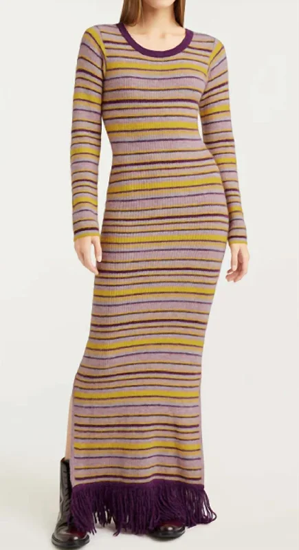 Special Price party-ready dressSloane Knit Dress In Lilac Multi