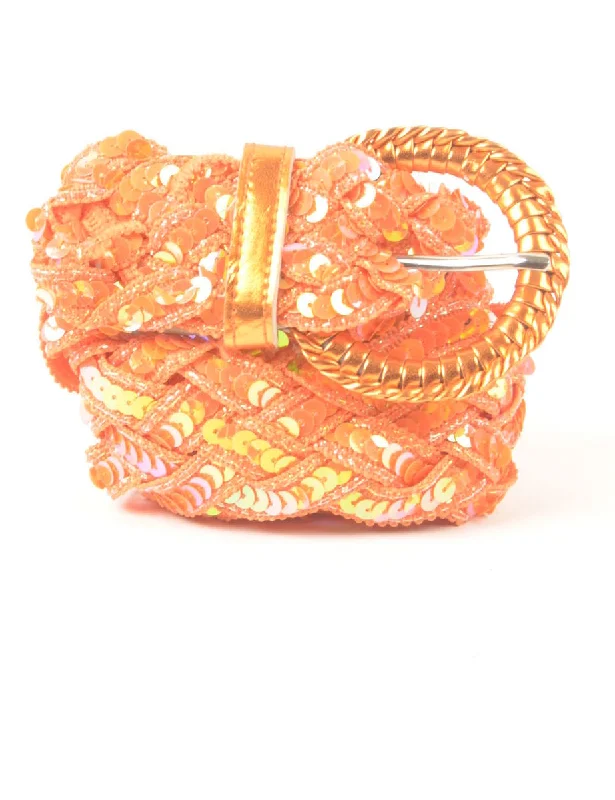 Fantastic Deals fitted trench coatSequined Skinny Belt - L