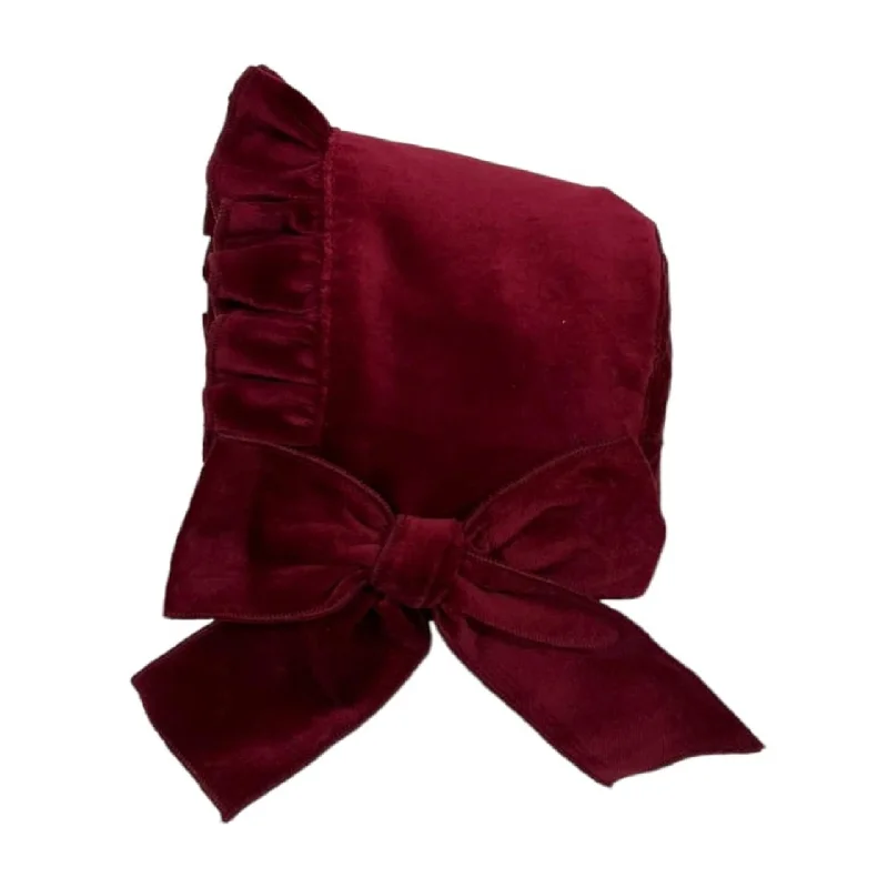 Today Only elegant evening dressBordeaux Velvet Bonnet