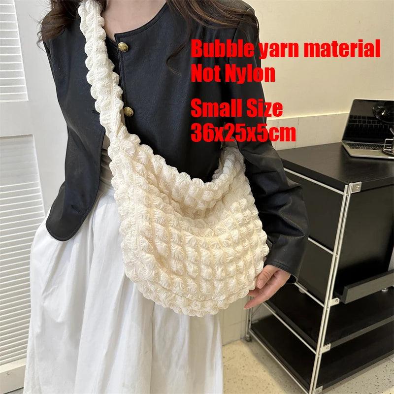 Bubble yarn White