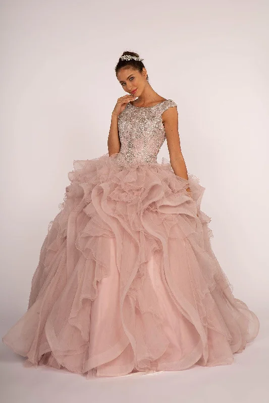 Price Drop spaghetti strap dressBeaded Long Quinceanera Sweet 16 Ball Gown