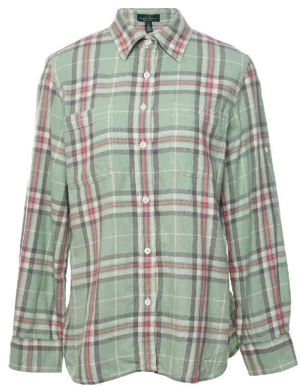Price Cut sleek trench coatRalph Lauren Checked Shirt - M