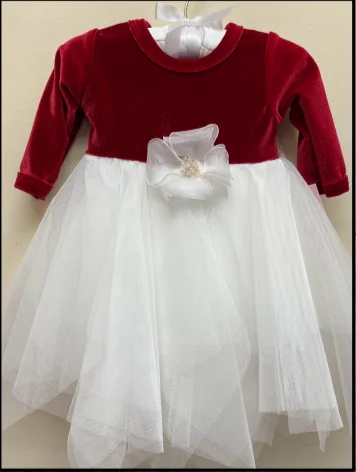 Lowest Price stylish dressGarnet and Ivory Dress