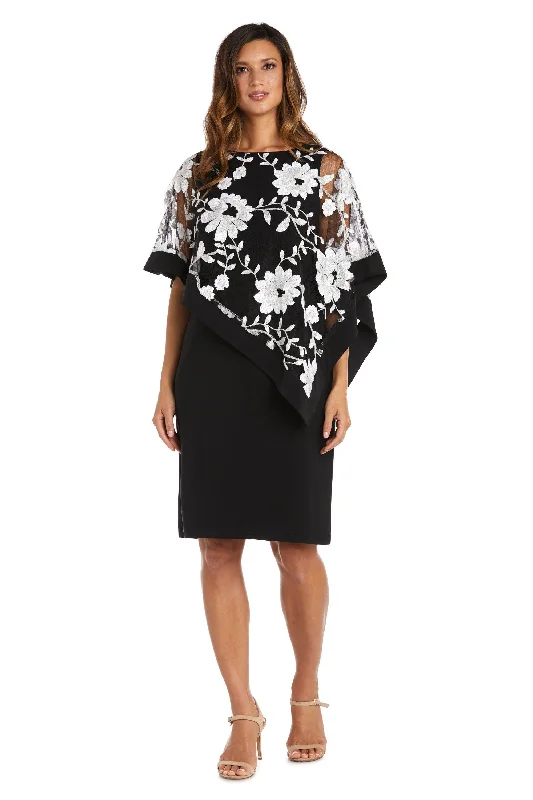 Price Drop silk dressR&M Richards 2722 Short Mother Of The Bride Dress