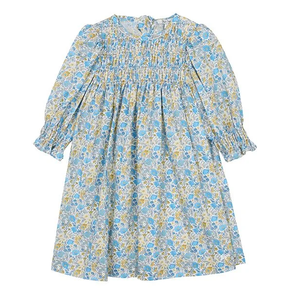 Jasemina sunflower florals dress by Piccola Ludo