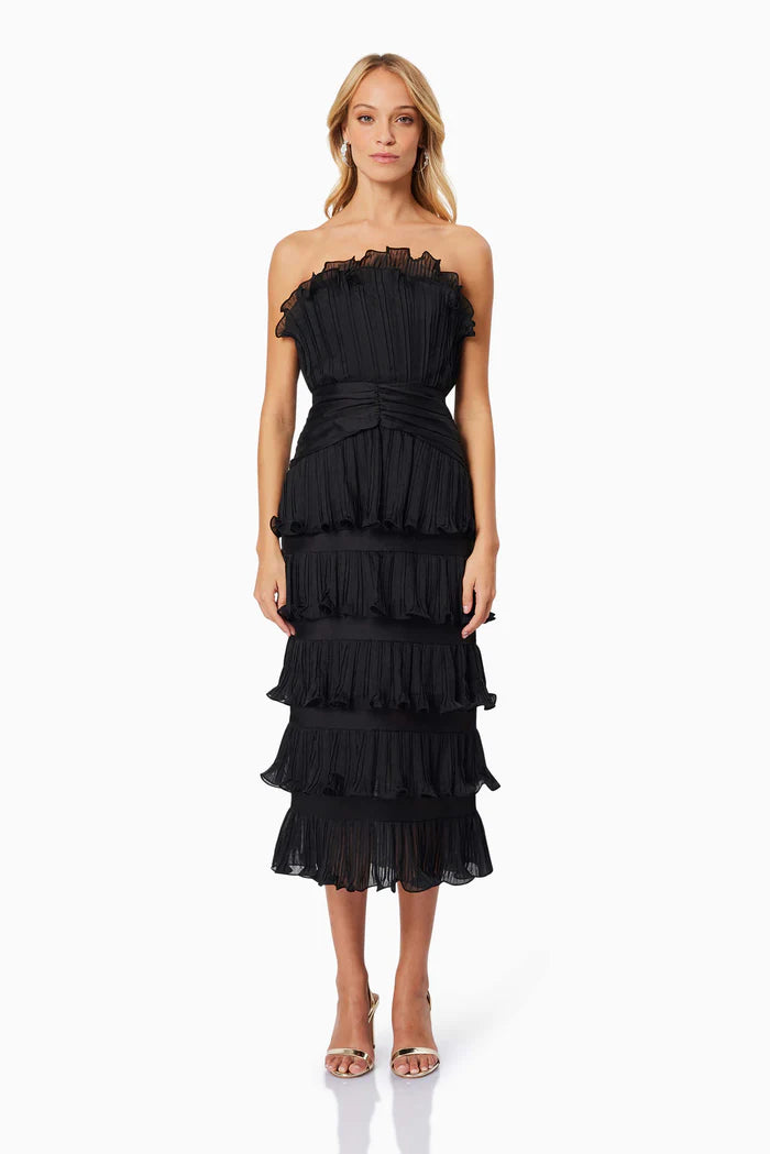 Best Bargains draped dressMAYA MIDI DRESS