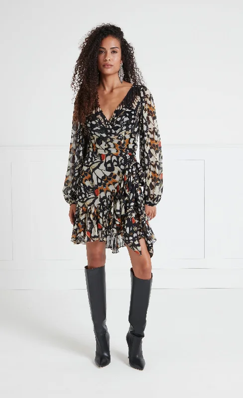 Take Advantage Emperor Mini Dress - Black