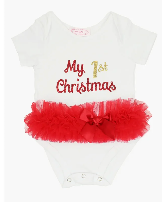 Discount Days trendy dressPopatu My First Christmas Onesie