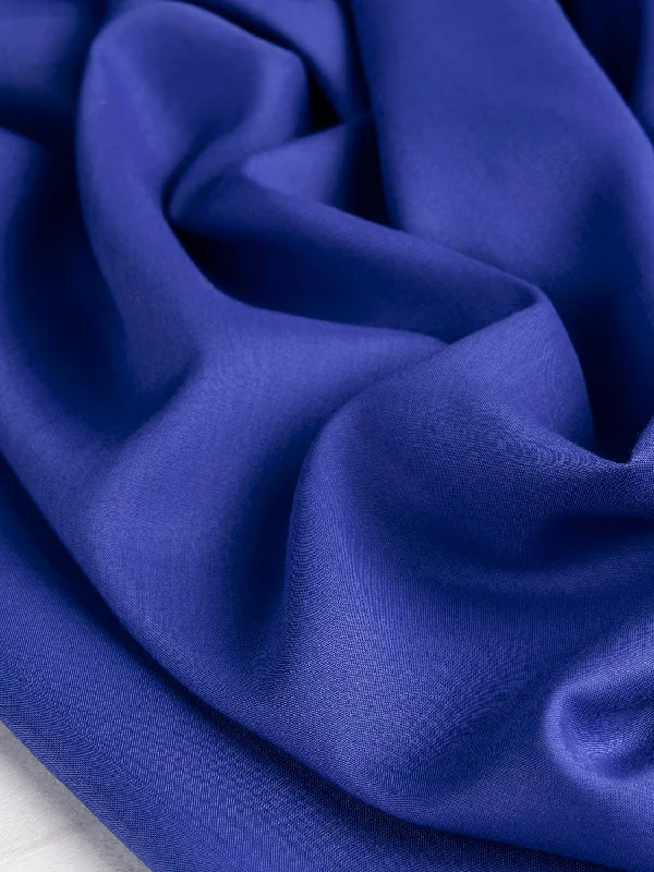 Signature Jewel Tone EcoVero Viscose - Sapphire