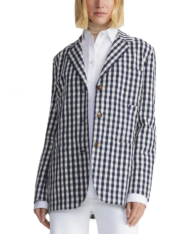 Major Savings minimalist jacketLafayette 148 New York Patch Pocket Single Breasted Linen-Blend Blazer Major Savings minimalist jacketLafayette 148 New York Patch Pocket Single Breasted Linen-Blend Blazer