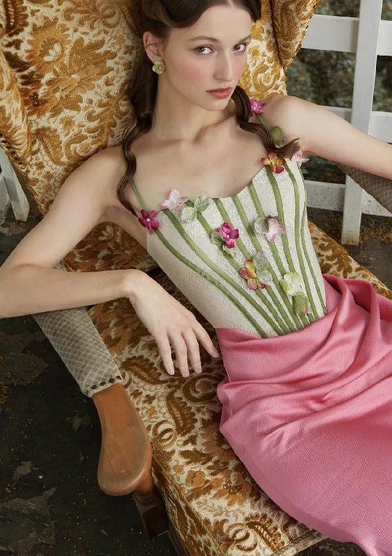 Don't Miss Flower Vine Phantom Corset Dress