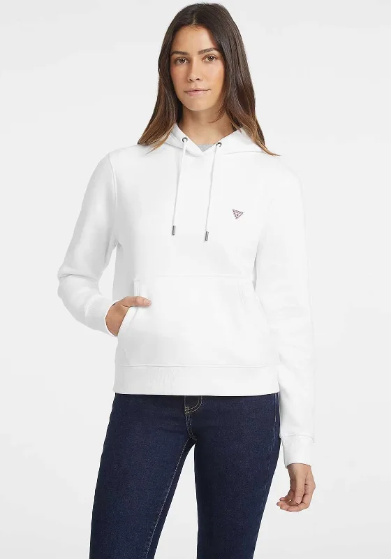 Don't Miss fashion-forward hoodieGuess Jeans Mini Patch Hoodie, White