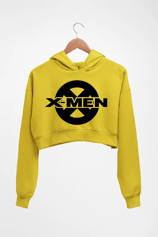 Price Drop Alert relaxed fit hooded sweatshirtX-Men Crop HOODIE FOR WOMEN