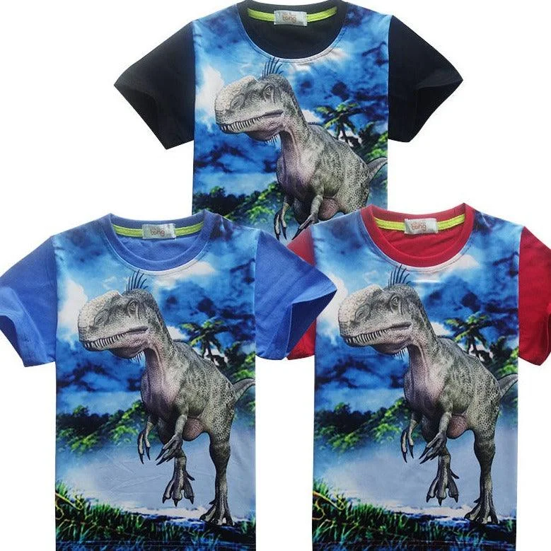 Short Sleeved Suit Kids T Shirt