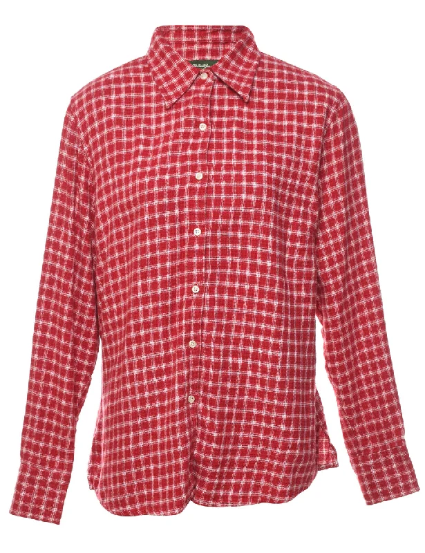 Special Discount stylish blazer coatEddie Bauer Checked Shirt - M
