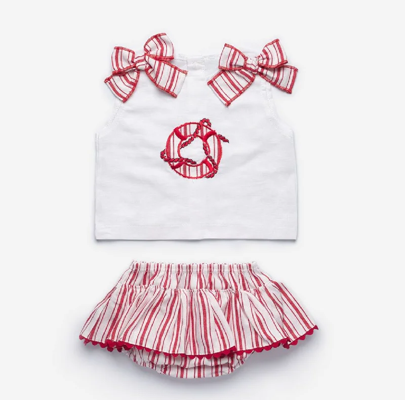 Hot Deal casual knit dressNautical Bloomer Set