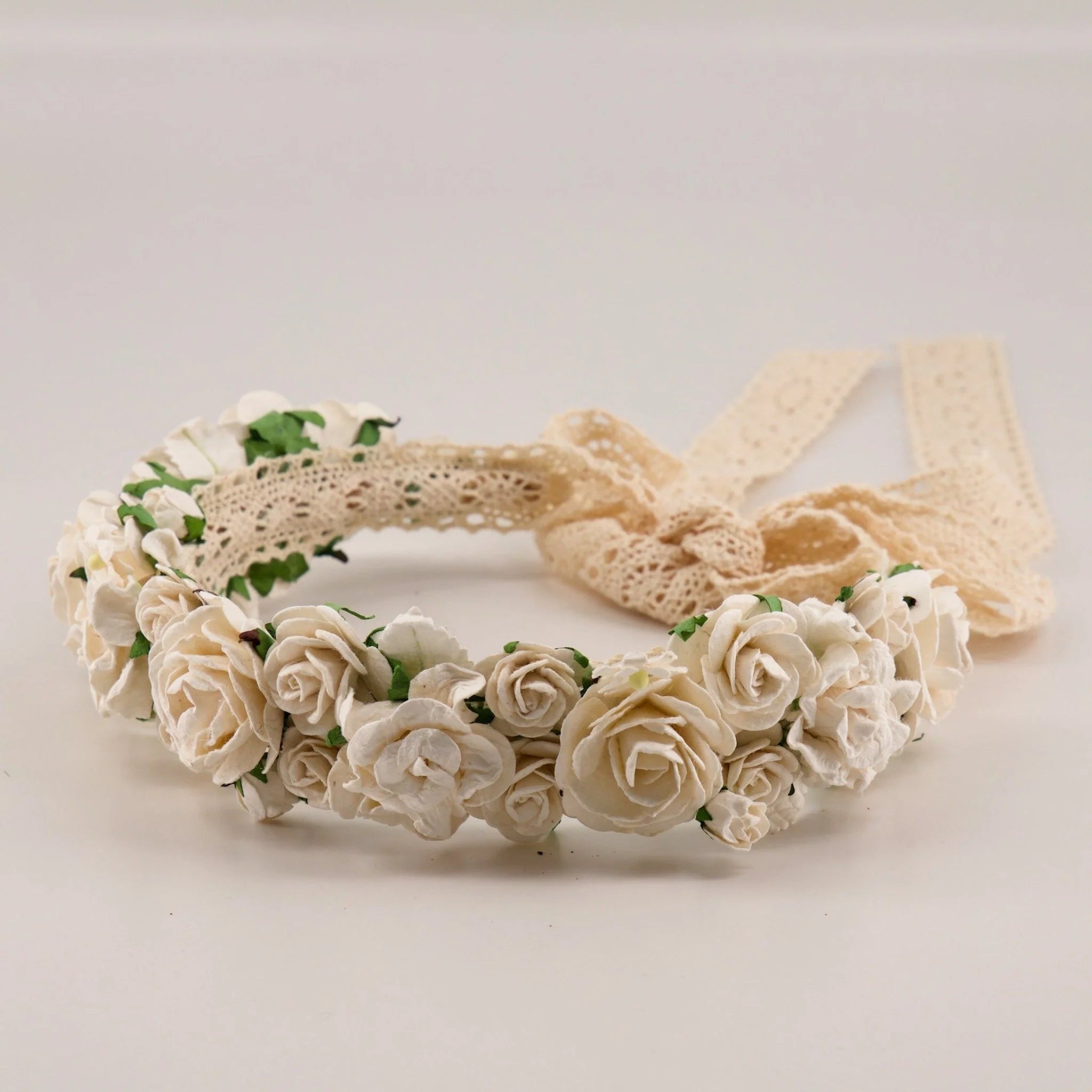 Weekend Special floral wrap dressRosebud Floral Crown