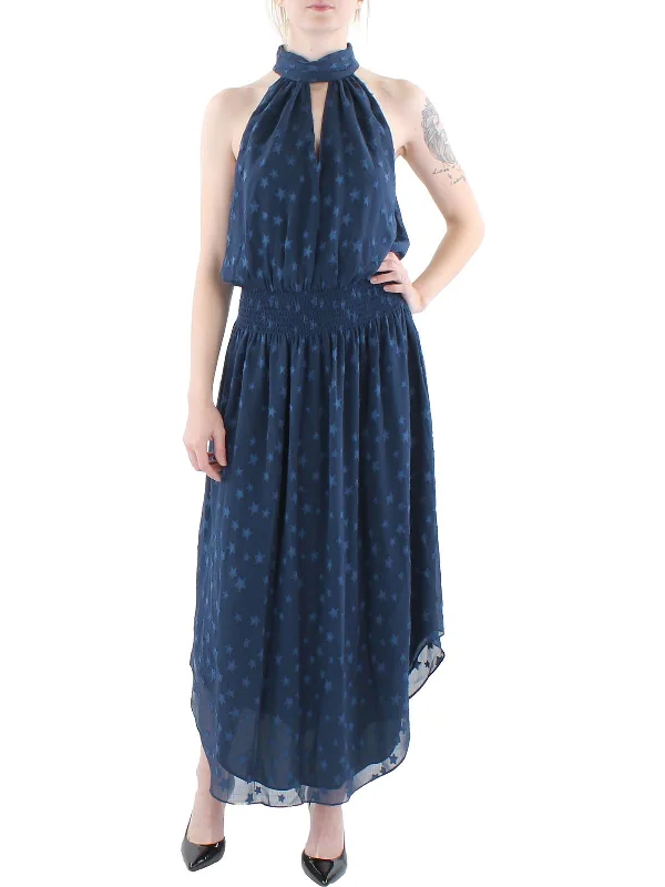 Stock Clearance sophisticated dressGrove Womens Chiffon Halter Maxi Dress