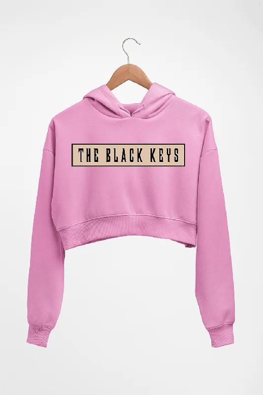 The Black Keys Crop HOODIE FOR WOMEN