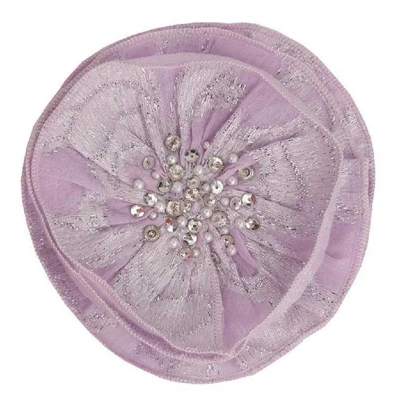 Major Savings evening dressLilac Fabric Hairclip