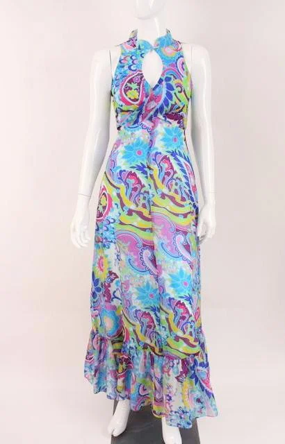 Vintage 70's Maxi Sundress