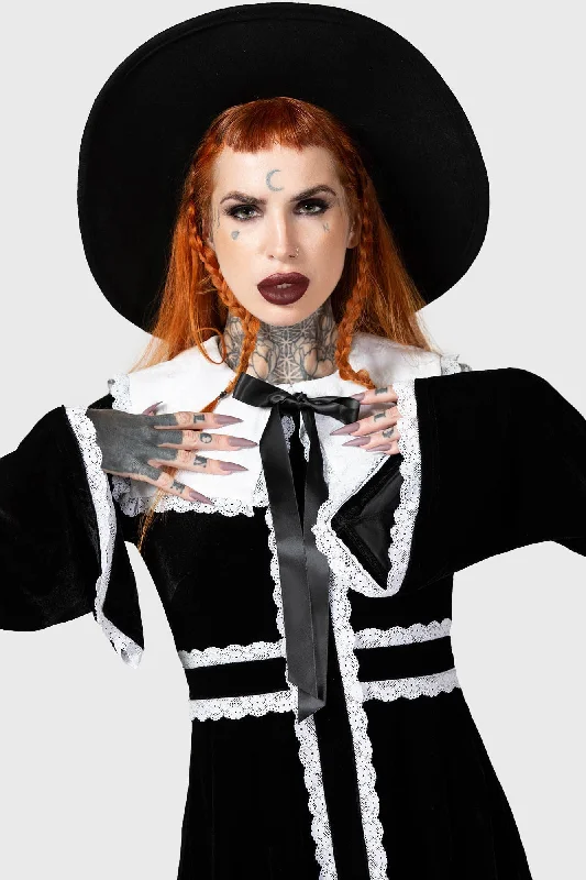 Final Clearance Infinity Coven Long Sleeve Dress - Resurrect