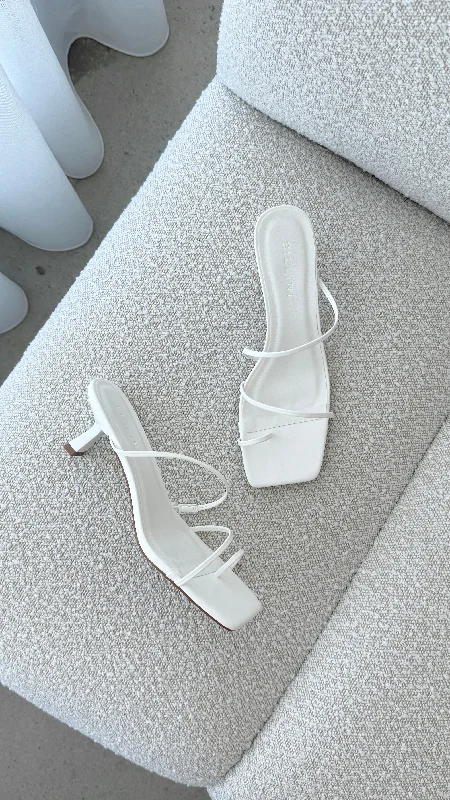 Mega Deal Mabel Heel - White