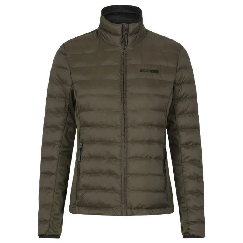 Stock Clearance urban casual coatSeeland Therma Insulated Packable Ladies Hybrid Jacket - Light Pine