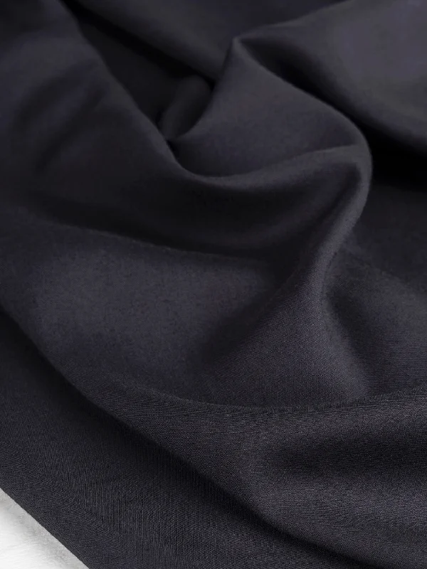 Signature Jewel Tone EcoVero Viscose - Onyx