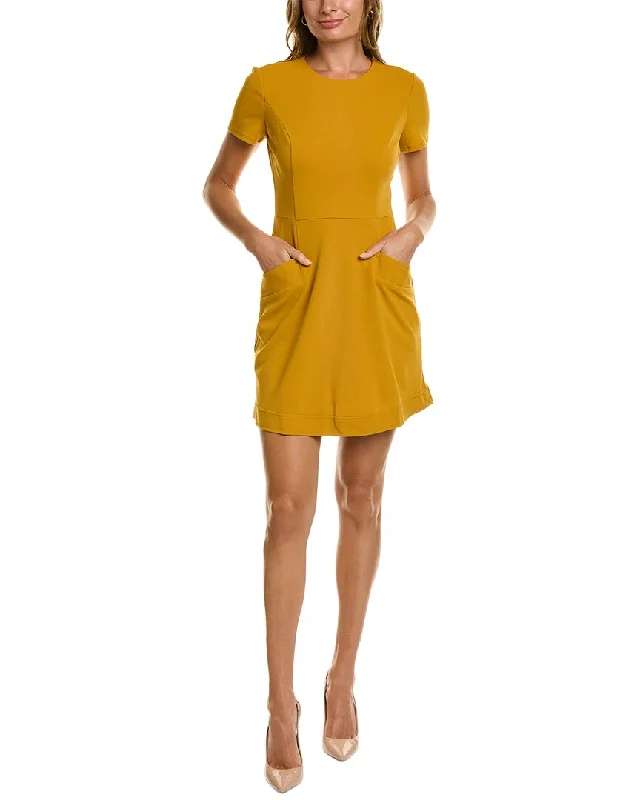 Special Promotion wrap-around dressDonna Morgan Crepe Mini Dress