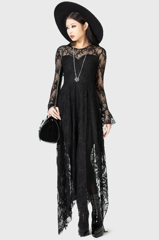 Get It Before It’s Gone Shadow Figure Maxi Dress - Resurrect