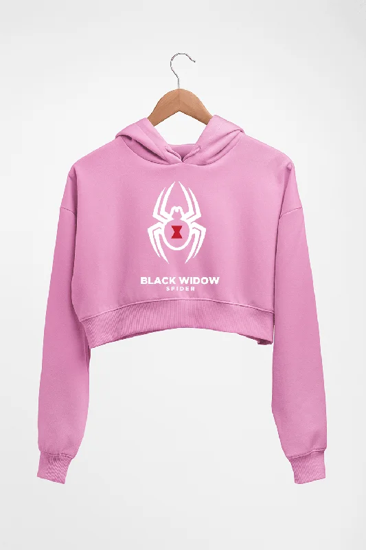 Steals and Deals lightweight hoodieBlack Widow Spider Crop HOODIE FOR WOMEN