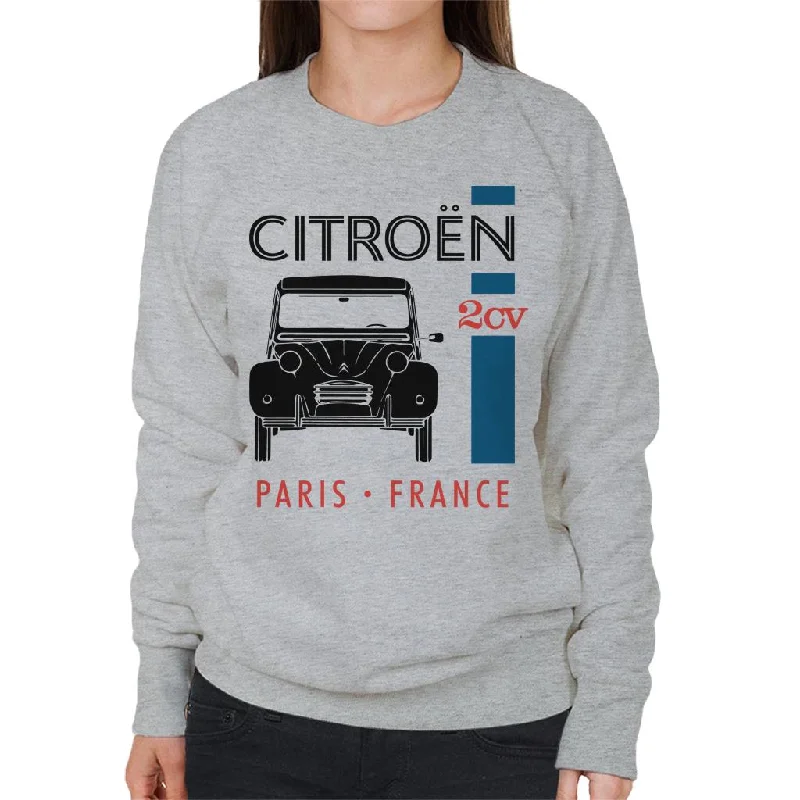 Take Advantage trendy fitness sweatshirtCitroën Black 2CV Paris France Single Stripe Women's Sweatshirt Take Advantage trendy fitness sweatshirtCitroën Black 2CV Paris France Single Stripe Women's Sweatshirt
