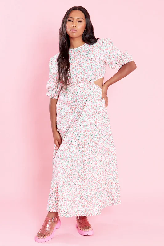 Limited Availability Simone Midaxi Smock Dress - Curve
