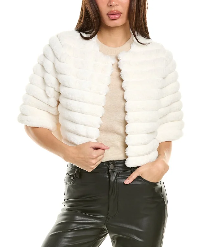 Discount Mania sleek and warm coatStella + Lorenzo Cropped Jacket