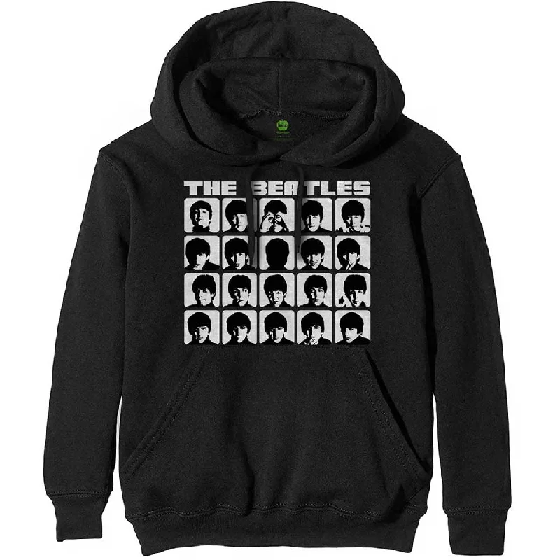 Deal Mania activewear hoodieTHE BEATLES HOODIE: HARD DAYS NIGHT FACES MONO MEDIUM BEATHOOD10MB02