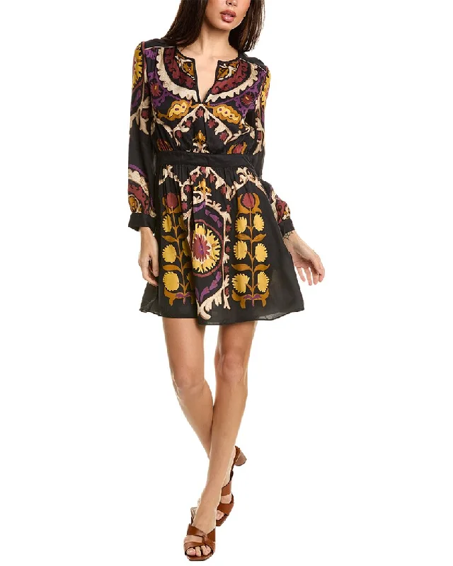 Overstock summer floral dressba&sh Mini Dress
