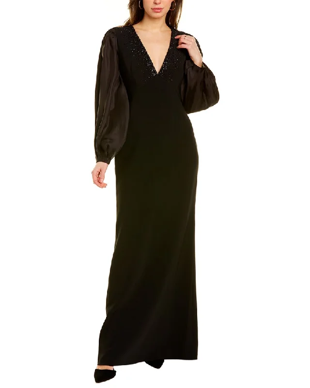 Deal Frenzy boho-chic dressSachin + Babi Gigi Silk-Blend Gown