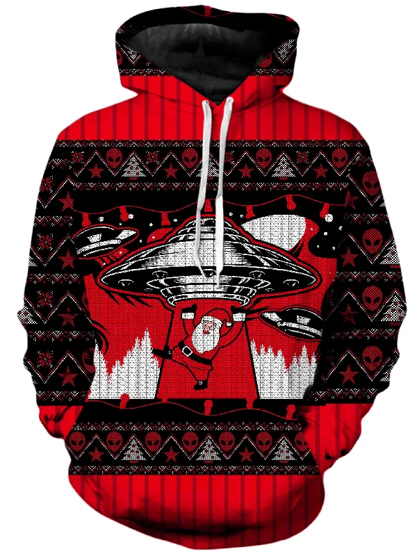 Santa Abduction Unisex Hoodie