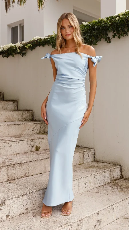 Unmissable Offer Frida Maxi Dress - Blue