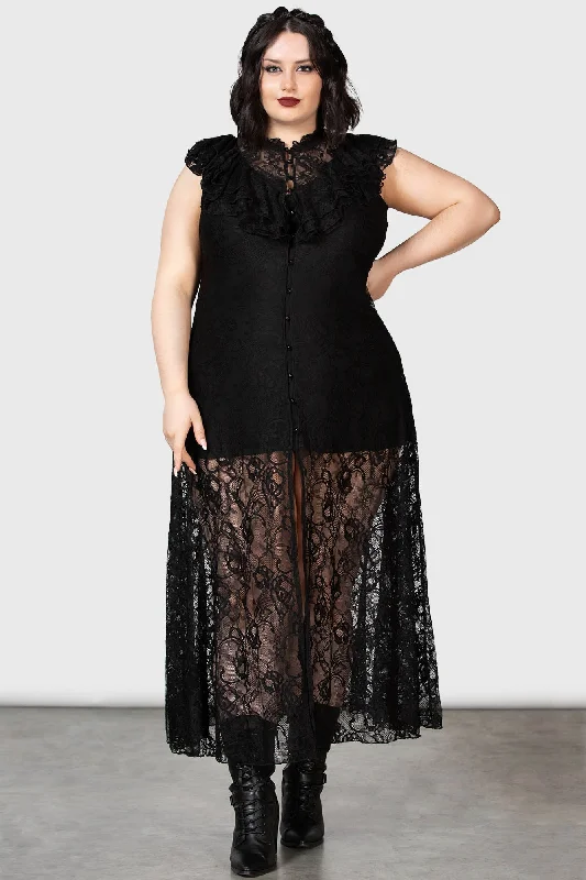 Buy Now Vampire's Ball Maxi Dress [PLUS] - Resurrect