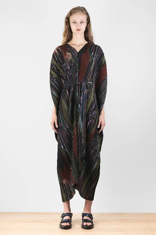 Knight Plisse Kaftan, Dark Tetris