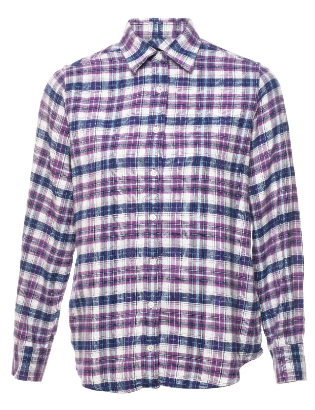 Lowest Price chic outerwearLand's End Checked Shirt - M