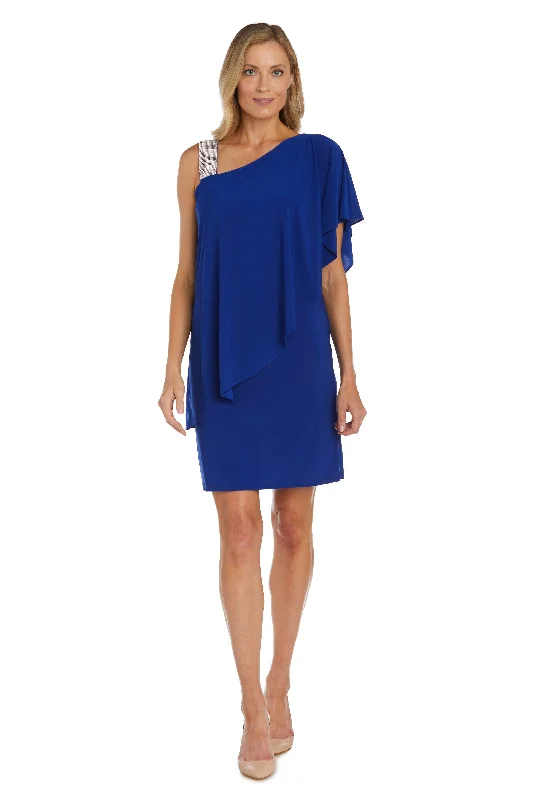 Final Markdown off-the-shoulder dressR&M Richards 3439P Short Cocktail Petite Dress