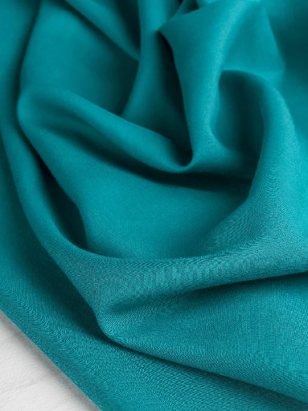 Signature Jewel Tone EcoVero Viscose- Aquamarine