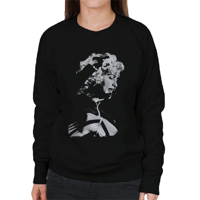 Epic Deals contemporary fitness sweatshirtMadonna Wembley Stadium Blonde Ambition Tour 1990 Women's Sweatshirt