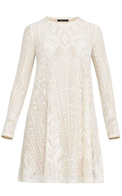 Today's Special tiered dressLong-Sleeve Lace Dress