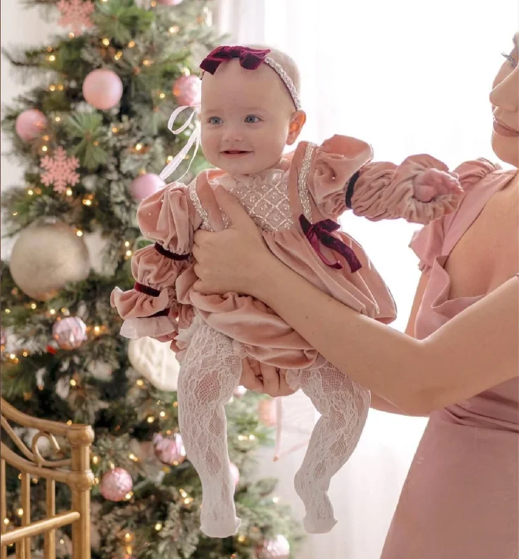 Super Deal cocktail party dressJuliette Velvet Romper